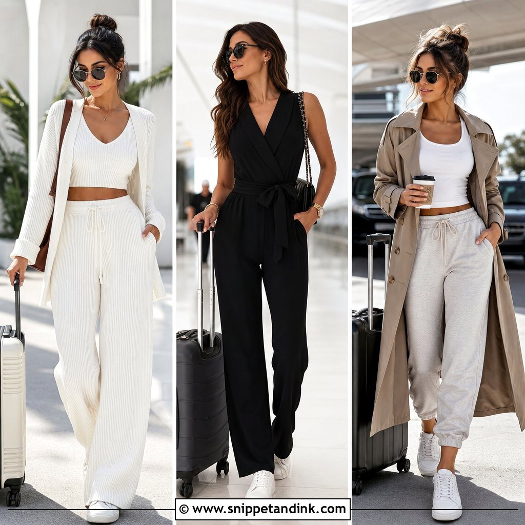 20 Honeymoon Airport Outfit Ideas for Stylish Newlyweds on the Go