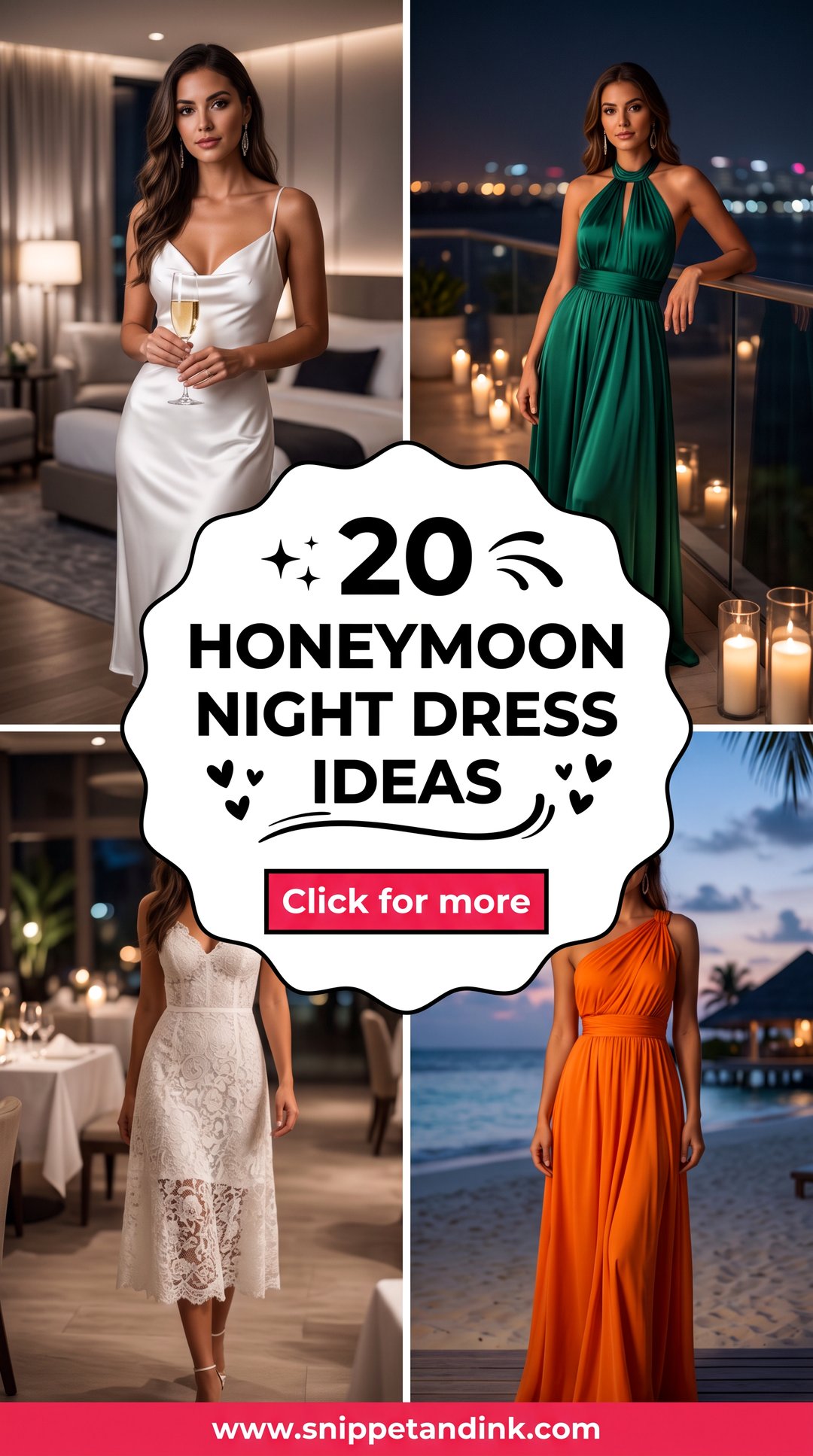 20 Honeymoon Night Dress Ideas for a Romantic First Evening - 20 Honeymoon Night Dress Ideas for a Romantic First Evening