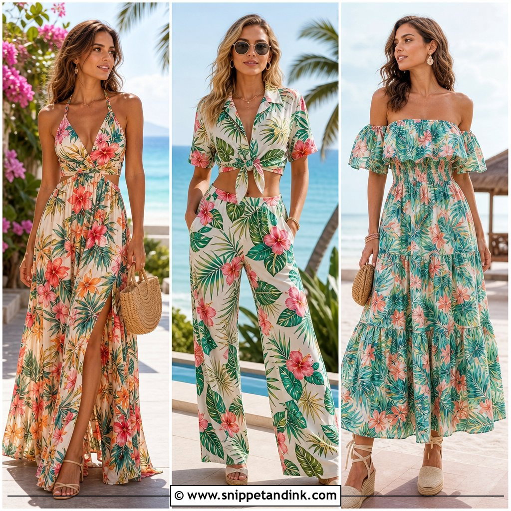 20 Honeymoon Outfits Tropical Chic Looks for Beach Brides