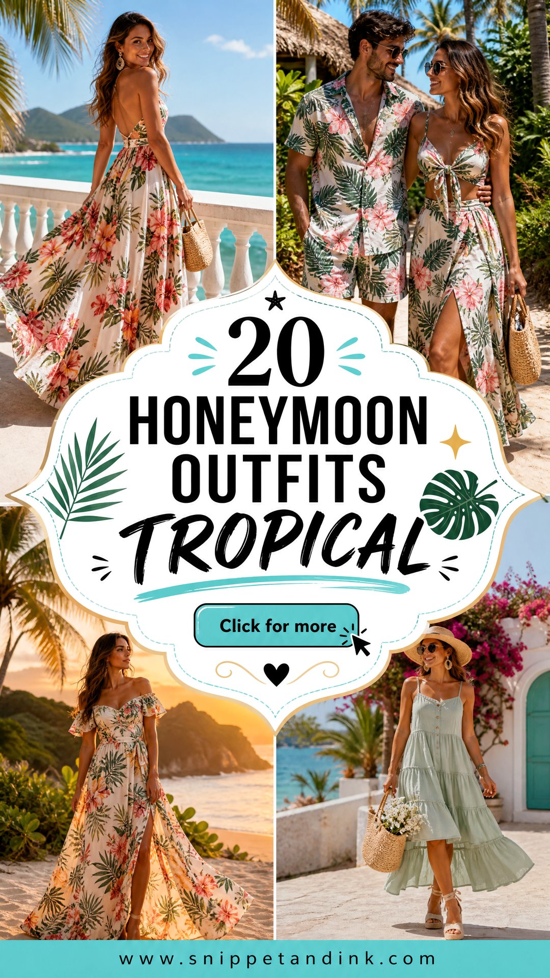 20 Honeymoon Outfits Tropical Chic Looks for Beach Brides - 20 Honeymoon Outfits Tropical: Chic Looks for Beach Brides
