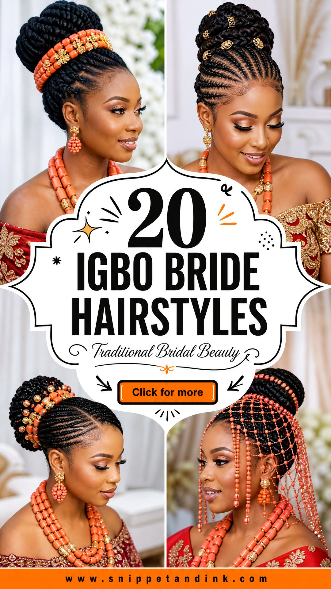 20 Igbo Bride Hairstyles for a Stunning Traditional Look - 20 Igbo Bride Hairstyles for a Stunning Traditional Look