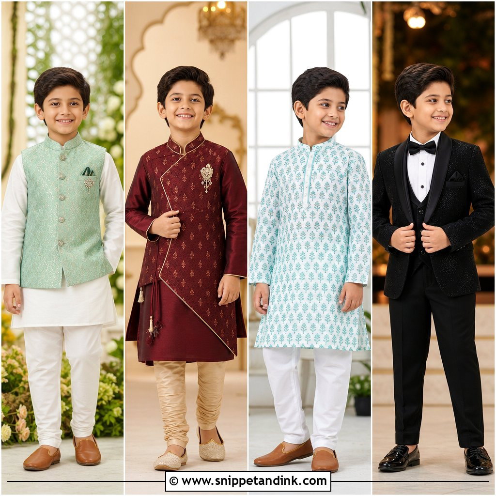 20 Indian Boys Marriage Dress Ideas Festive Styles for Boys