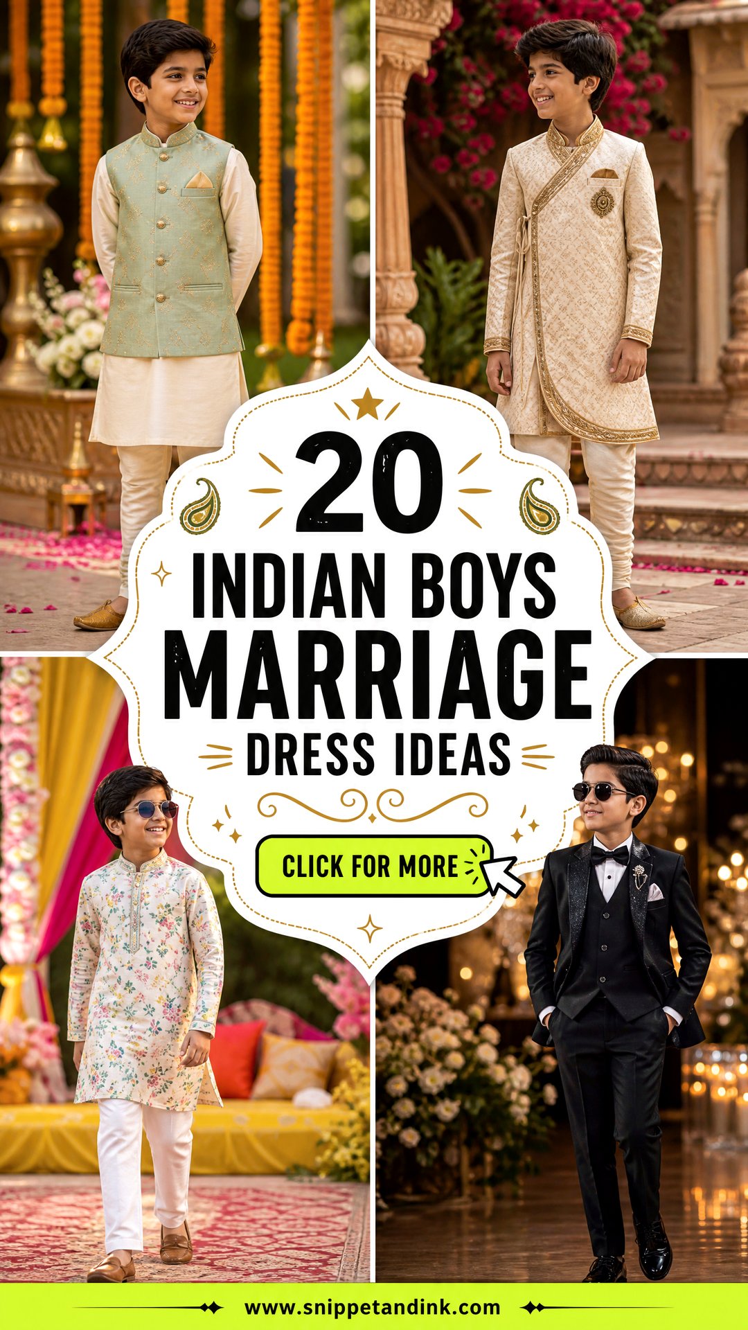 20 Indian Boys Marriage Dress Ideas Festive Styles for Boys - 20 Indian Boys Marriage Dress Ideas: Festive Styles for Boys