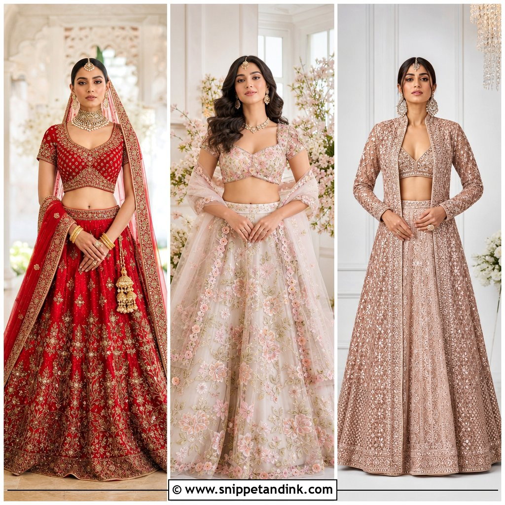 20 Indian Bridal Bride Choli Ideas: Elegant Looks for Brides