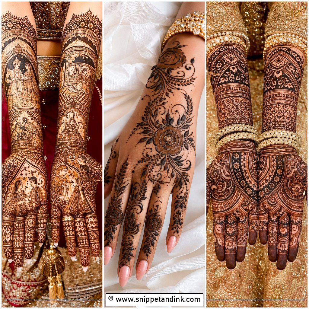 20 Indian Bridal Mehndi Designs Brides Will Adore This Season