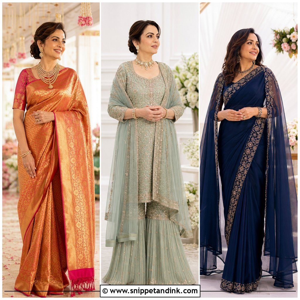 20 Indian Bridal Mom Dress Ideas: Elegant Looks for 2026
