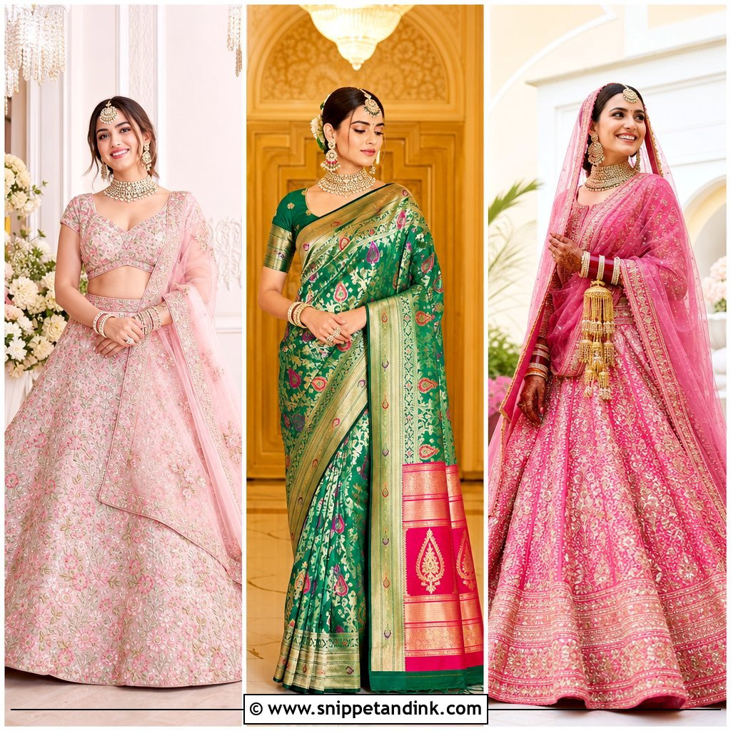 20 Indian Bridal Photos Wedding Dresses: Picture-Perfect Ideas