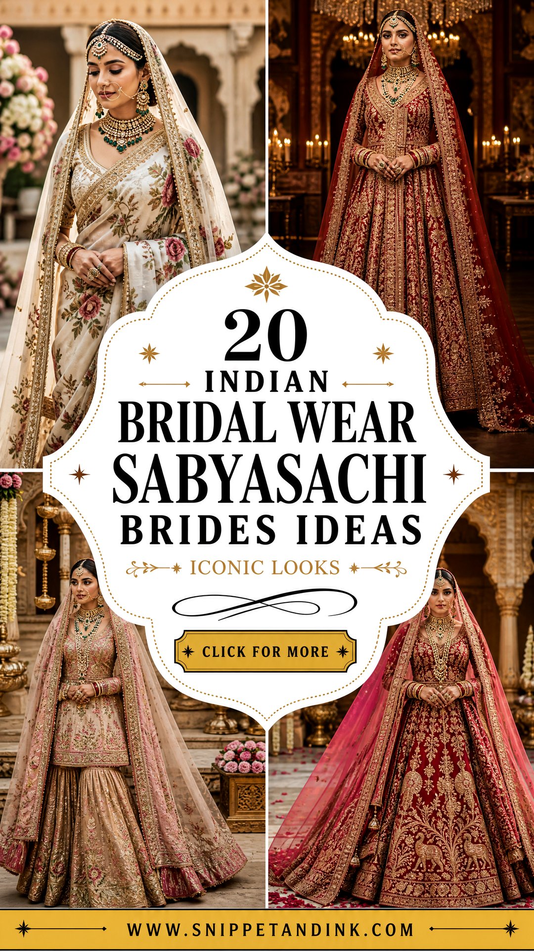 20 Indian Bridal Wear Sabyasachi Brides Ideas Iconic Looks - 20 Indian Bridal Wear Sabyasachi Brides Ideas: Iconic Looks