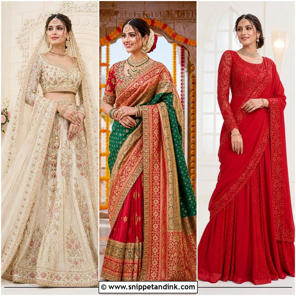 20 Indian Bridal Wedding Dress Ideas: Dream Looks for 2026