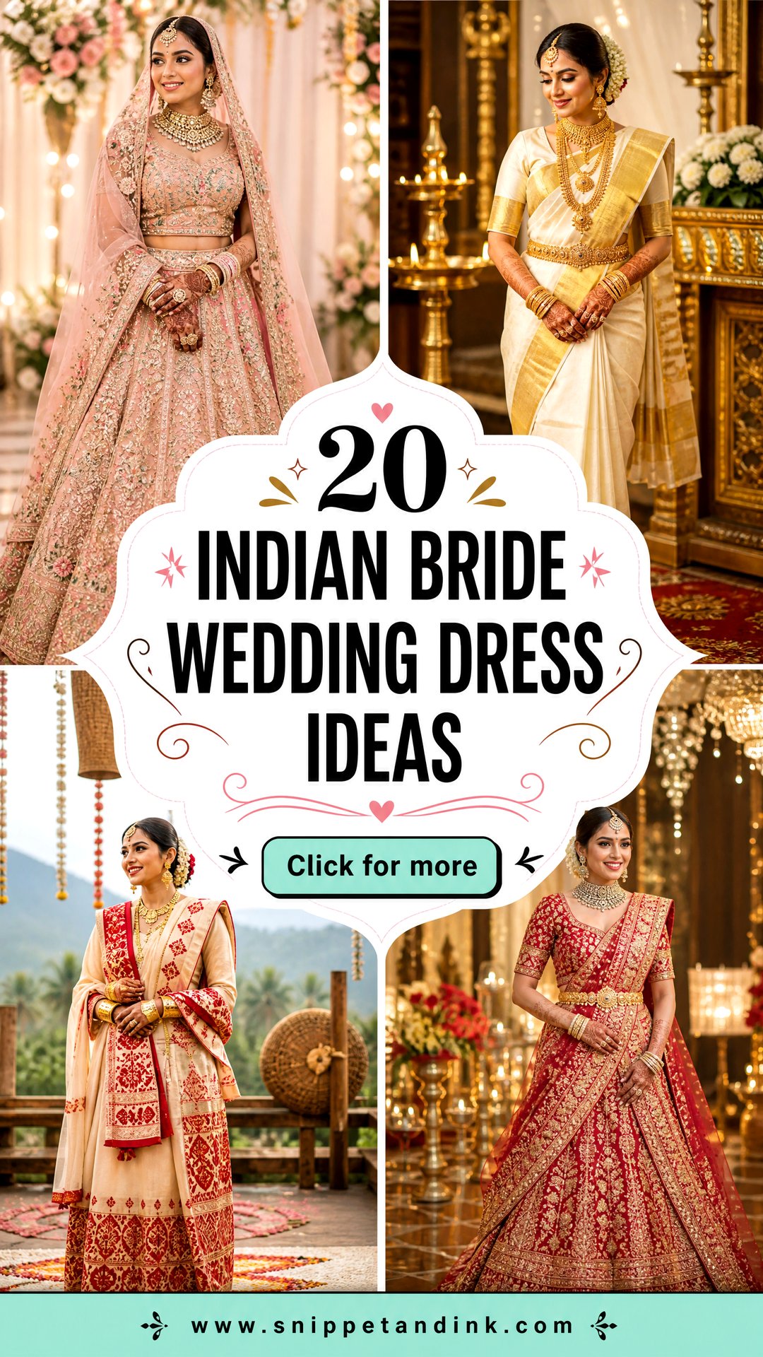 20 Indian Bride Wedding Dress Ideas Stunning Looks for 2026 - 20 Indian Bride Wedding Dress Ideas: Stunning Looks for 2026