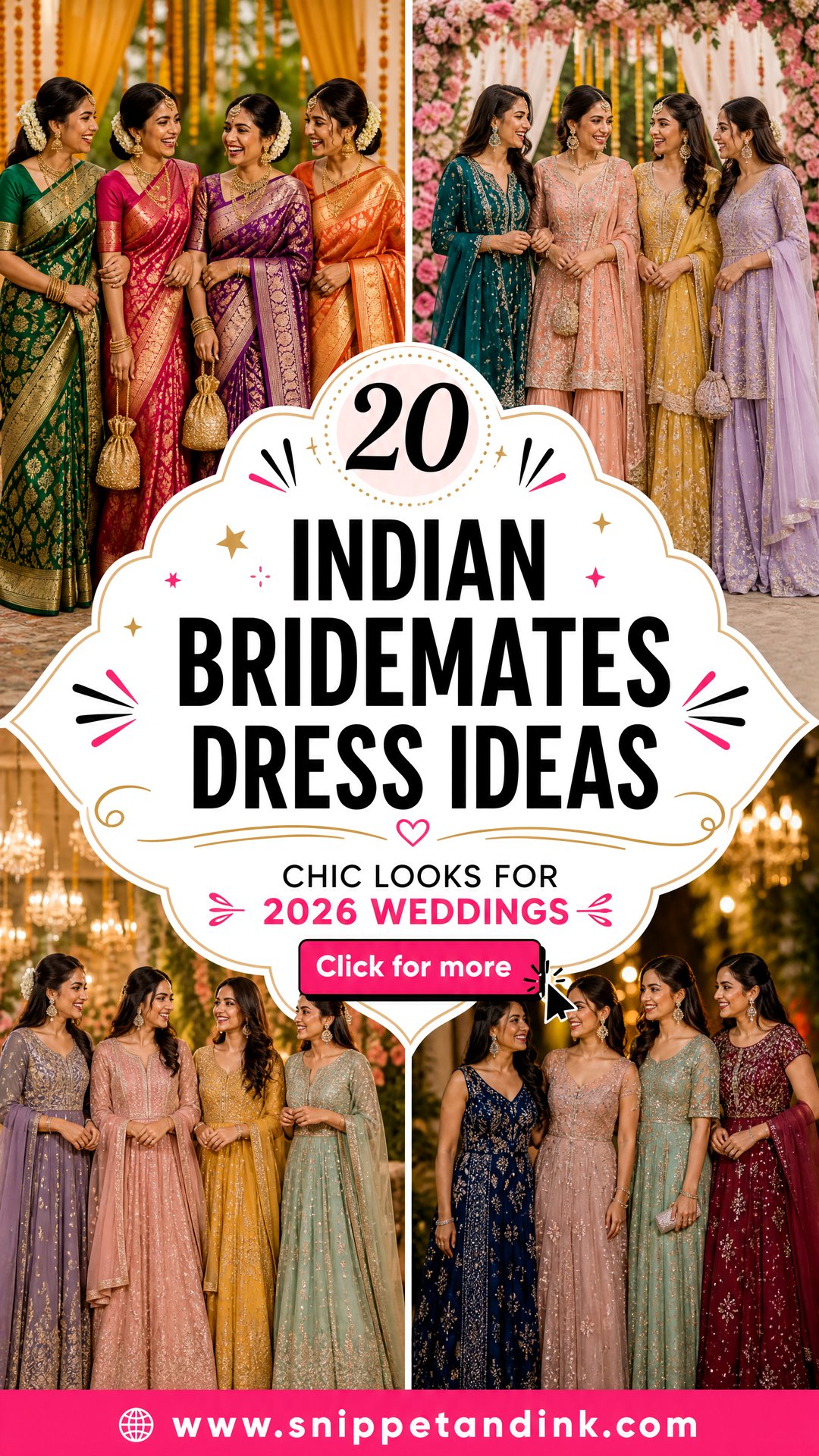 20 Indian Bridemates Dress Ideas Chic Looks for 2026 Weddings - 20 Indian Bridemates Dress Ideas: Chic Looks for 2026 Weddings