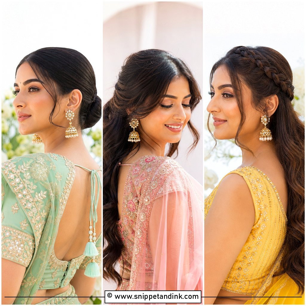 20 Indian Bridesmaids Hairstyles for Effortless Glam