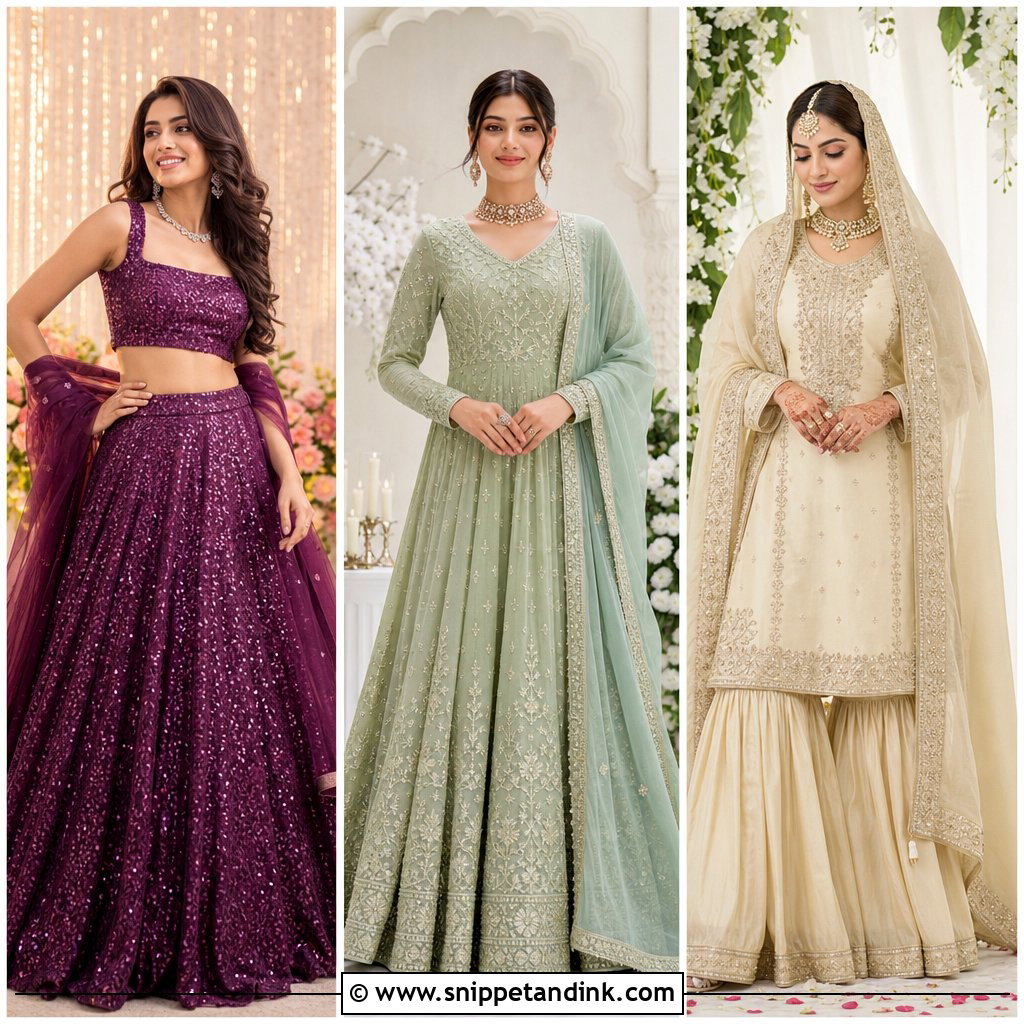 20 Indian Dress for Marriage Function Ideas: Elegant Guest Looks