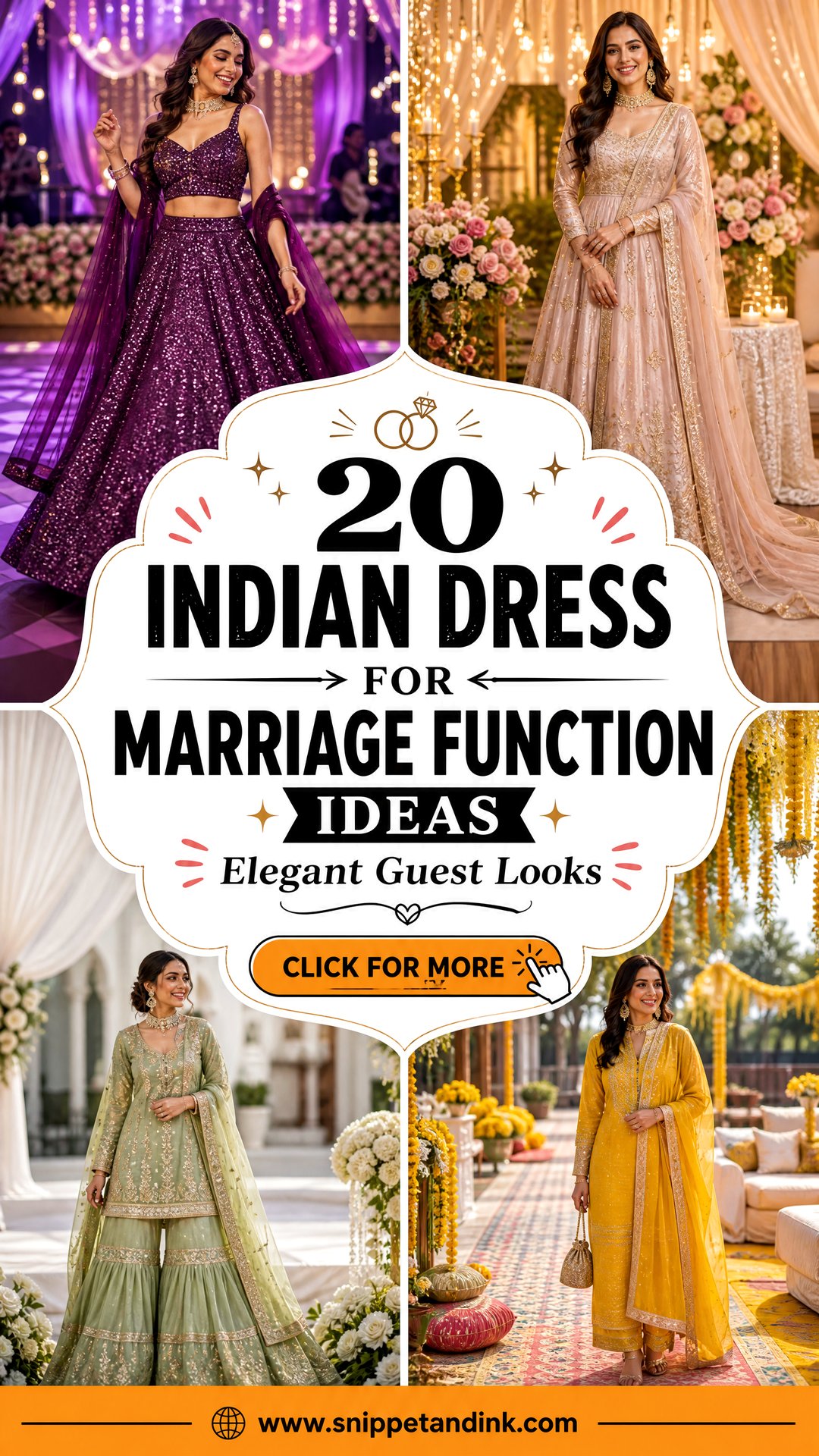 20 Indian Dress for Marriage Function Ideas Elegant Guest Looks - 20 Indian Dress for Marriage Function Ideas: Elegant Guest Looks