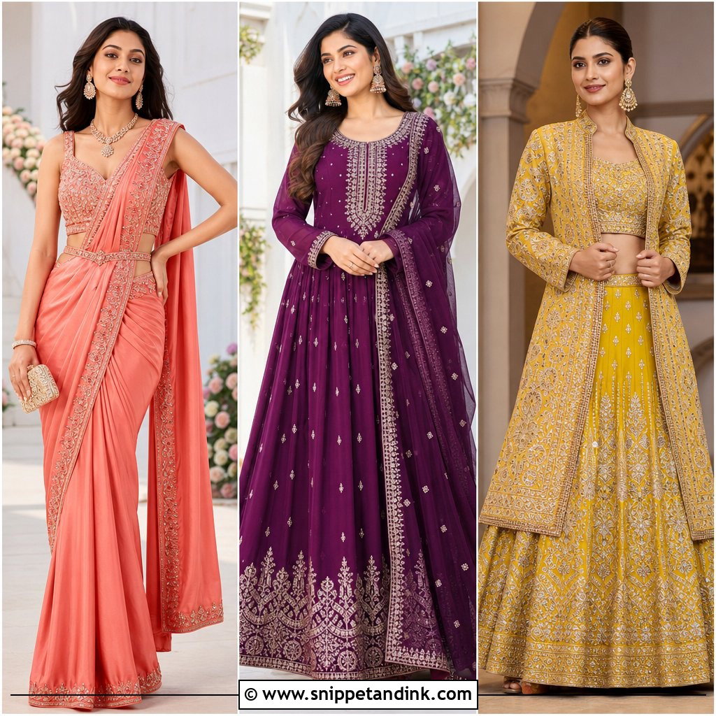 20 Indian Dress for Wedding Party Ideas: Chic Guest Looks