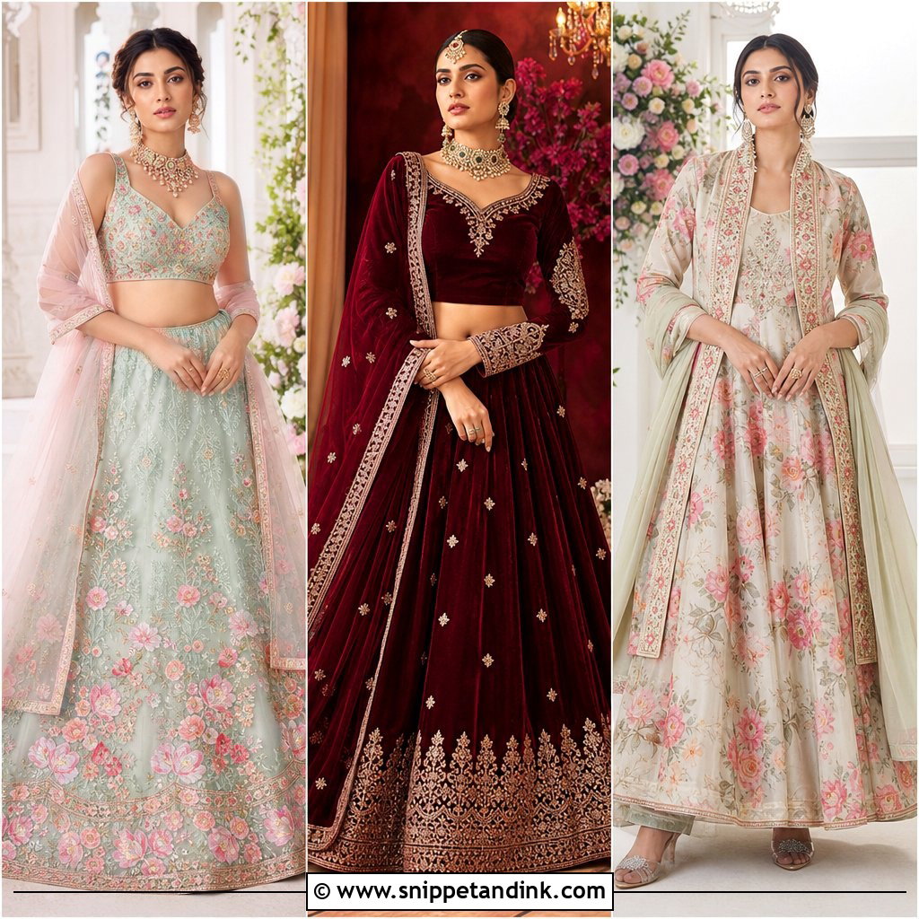20 Indian Girls Wedding Dresses for a Stunning Bridal Look
