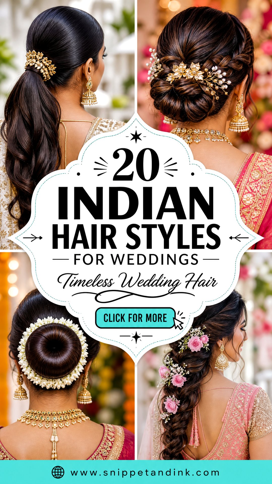 20 Indian Hair Styles for Weddings That Feel Timeless - 20 Indian Hair Styles for Weddings That Feel Timeless