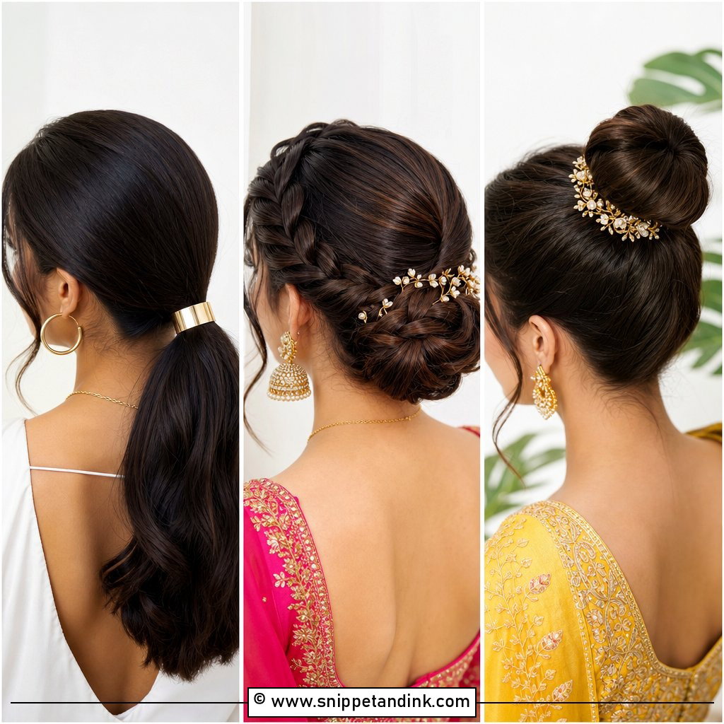 20 Indian Hair Styles for Weddings That Feel Timeless
