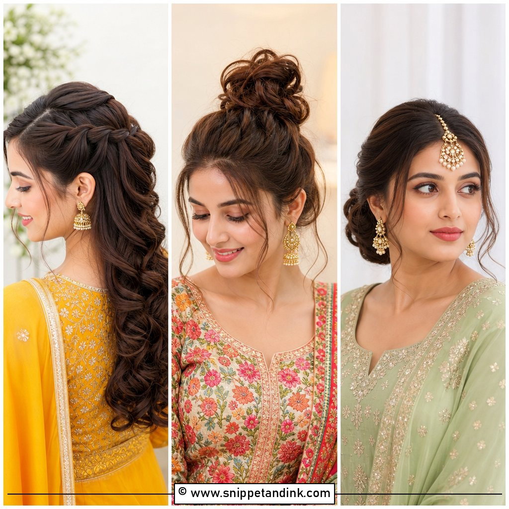 20 Indian Hairstyle for Mom of Bride Ideas With Grace