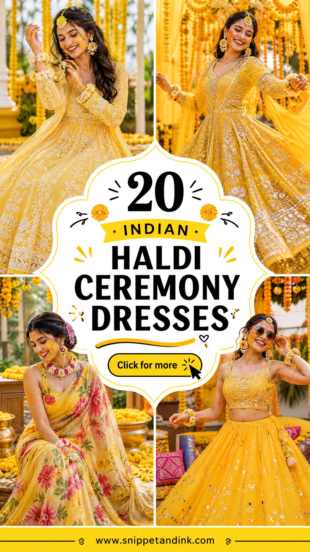 20 Indian Haldi Ceremony Dresses Vibrant Looks for Joyful Brides - 20 Indian Haldi Ceremony Dresses: Vibrant Looks for Joyful Brides