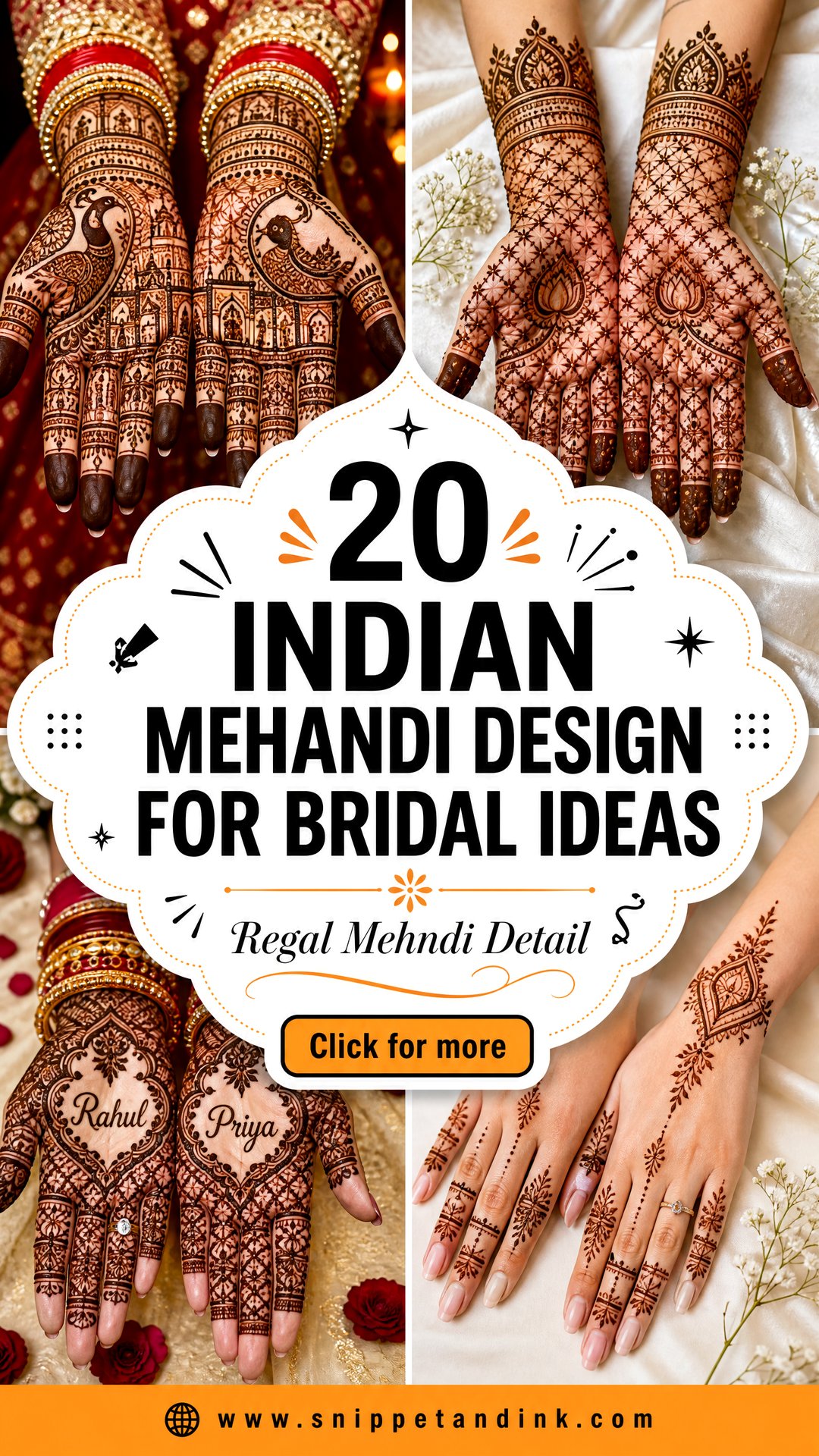 20 Indian Mehandi Design for Bridal Ideas With Regal Detail - 20 Indian Mehandi Design for Bridal Ideas With Regal Detail