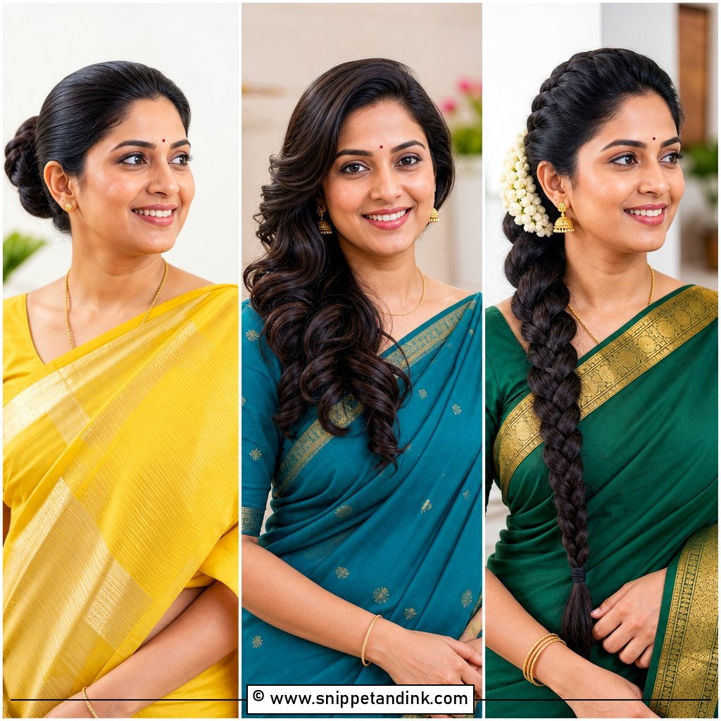 20 Indian Mother Hairstyles for Wedding Elegant Mom Looks