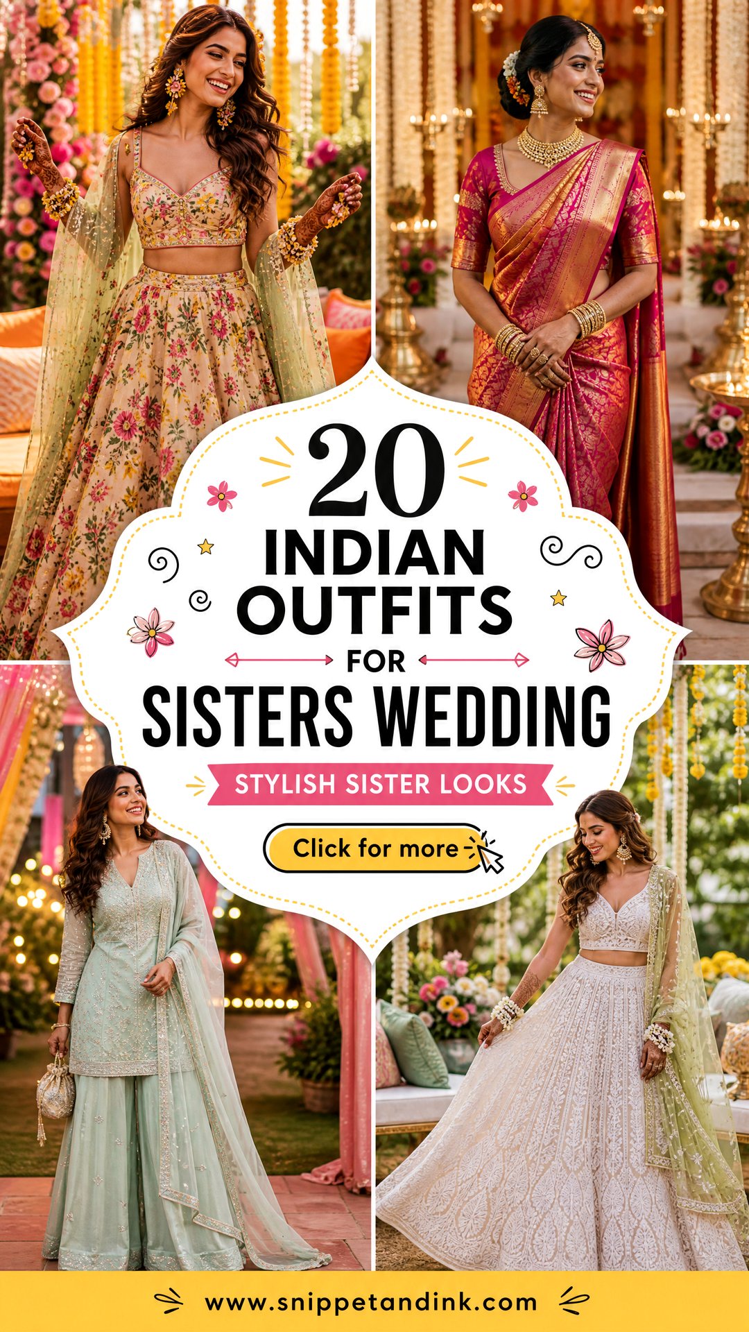 20 Indian Outfits for Sisters Wedding Stylish Sister Looks - 20 Indian Outfits for Sisters Wedding: Stylish Sister Looks