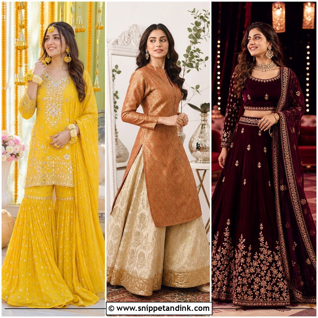 20 Indian Pre Wedding Outfit Ideas for Every Special Event