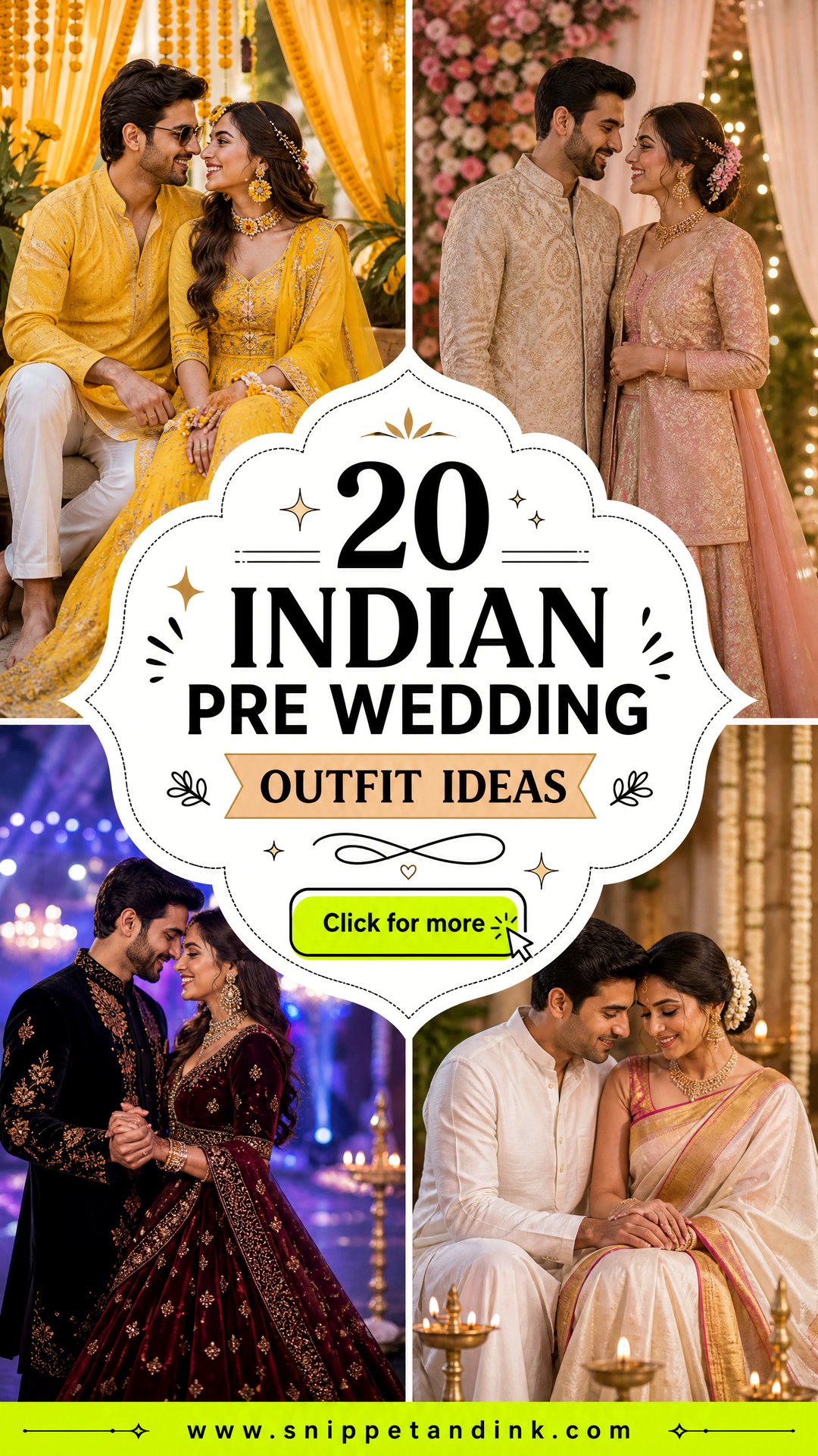 20 Indian Pre Wedding Outfit Ideas for Every Special Event - 20 Indian Pre Wedding Outfit Ideas for Every Special Event