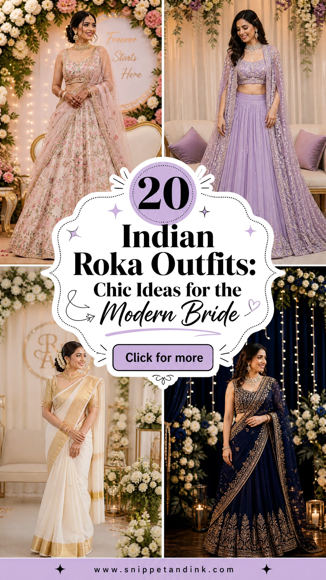 20 Indian Roka Outfits Chic Ideas for the Modern Bride - 20 Indian Roka Outfits: Chic Ideas for the Modern Bride