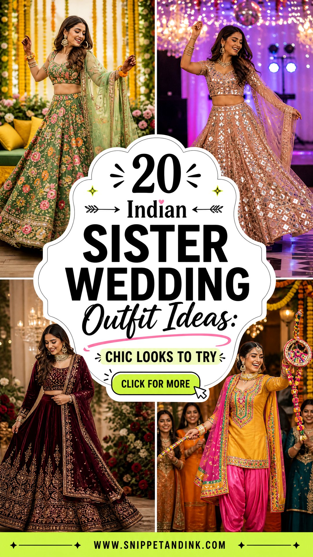 20 Indian Sister Wedding Outfit Ideas Chic Looks to Try - 20 Indian Sister Wedding Outfit Ideas: Chic Looks to Try