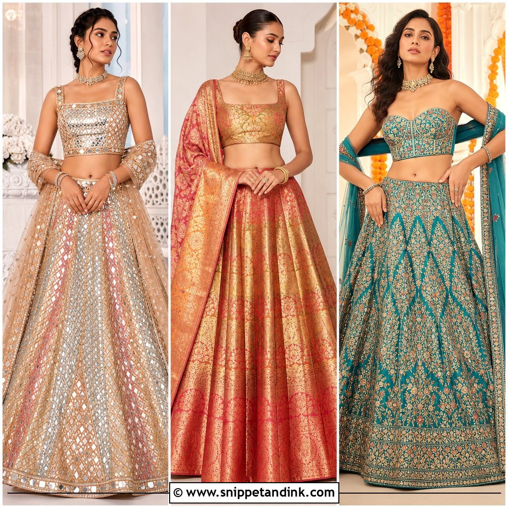 20 Indian Skirt Top Wedding Outfit Ideas: Chic Styles to Try