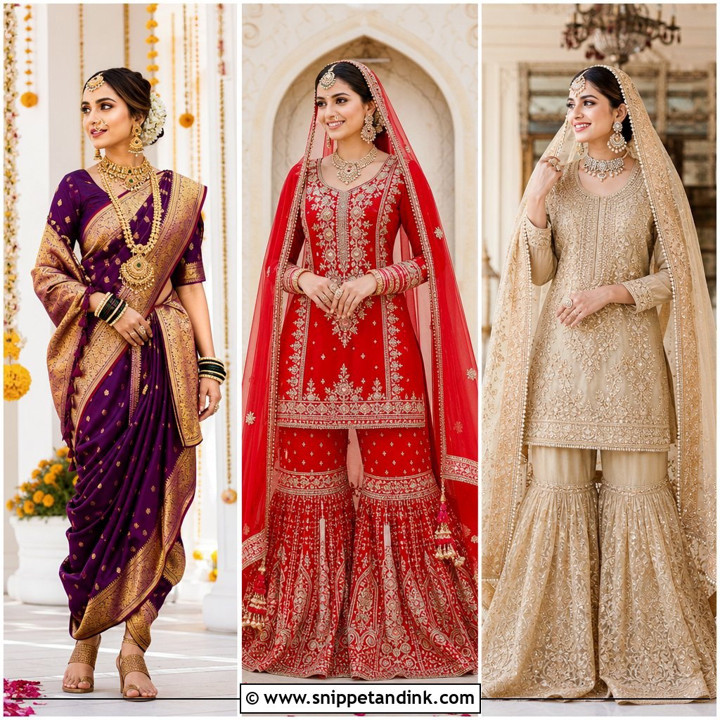 20 Indian Style Dulhan Dress Ideas: Dreamy Looks for Brides