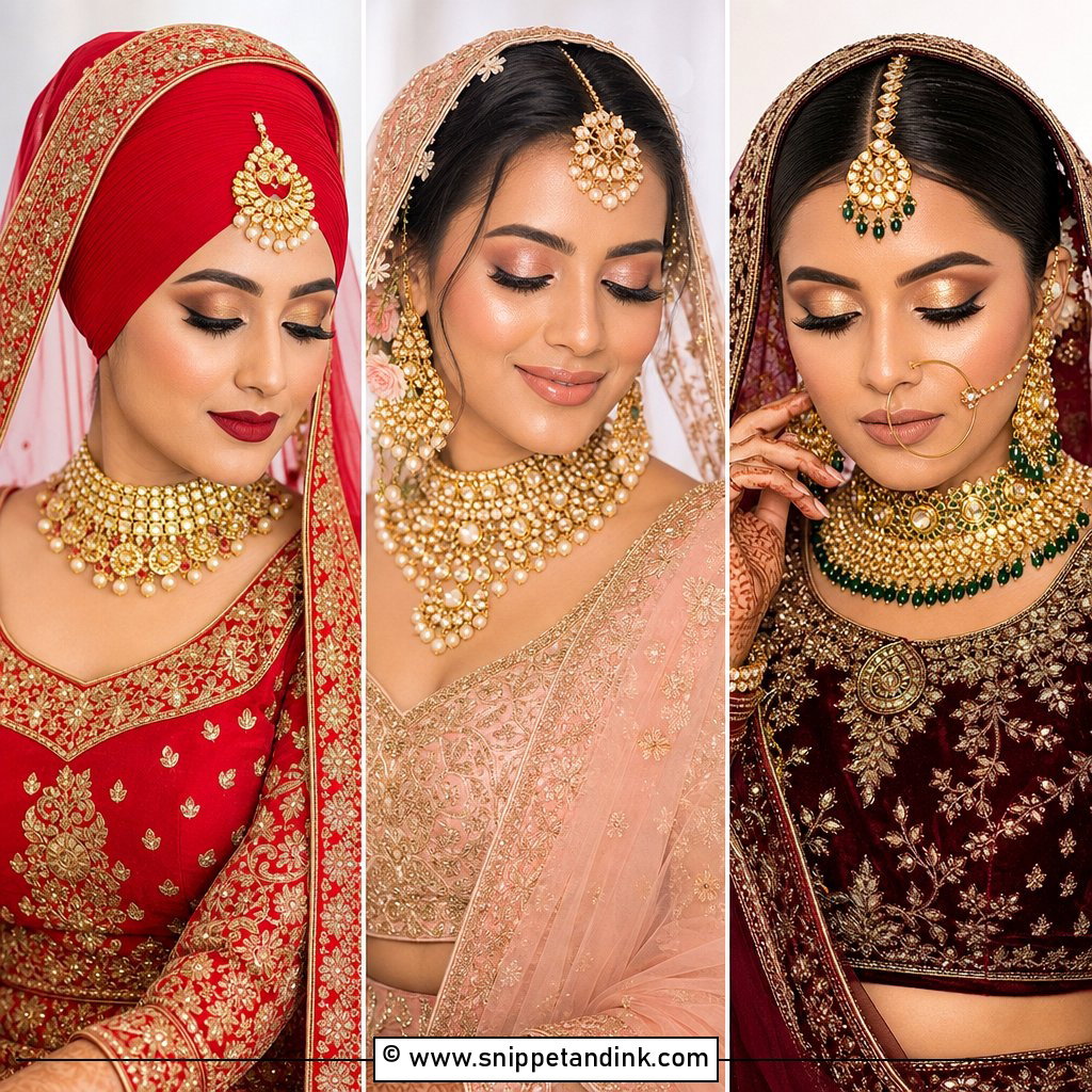 20 Indian Wedding Bride Makeup Looks For Radiant Glam Today