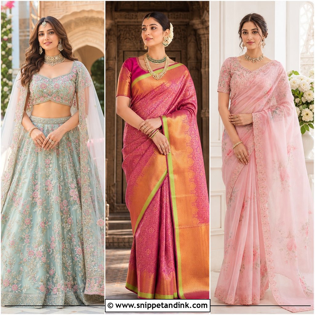 20 Indian Wedding Dress Styles: Stunning Looks for Every Bride