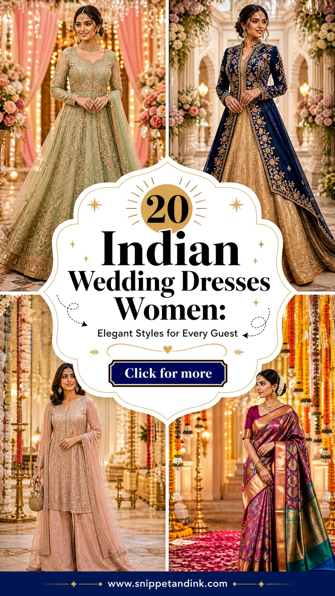 20 Indian Wedding Dresses Women Elegant Styles for Every Guest - 20 Indian Wedding Dresses Women: Elegant Styles for Every Guest