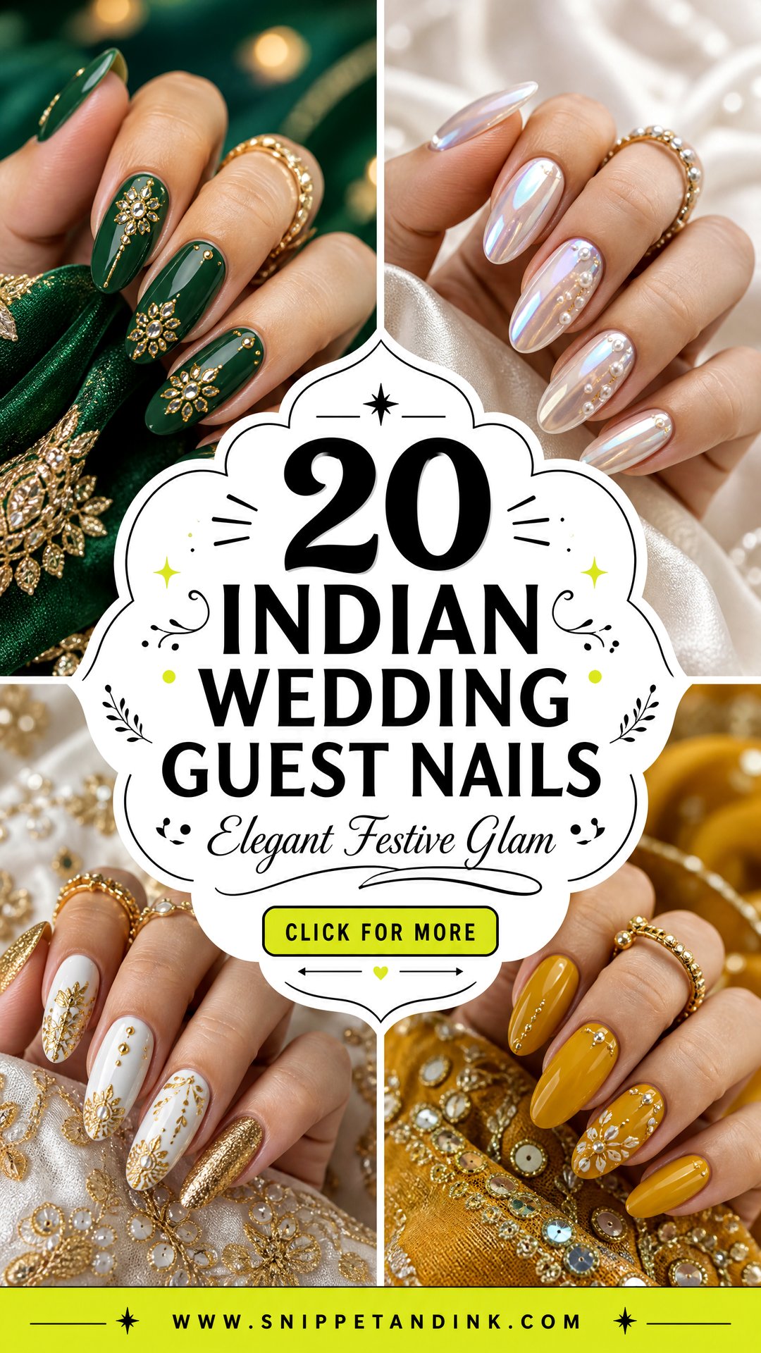 20 Indian Wedding Guest Nails For Elegant Festive Glam - 20 Indian Wedding Guest Nails For Elegant Festive Glam