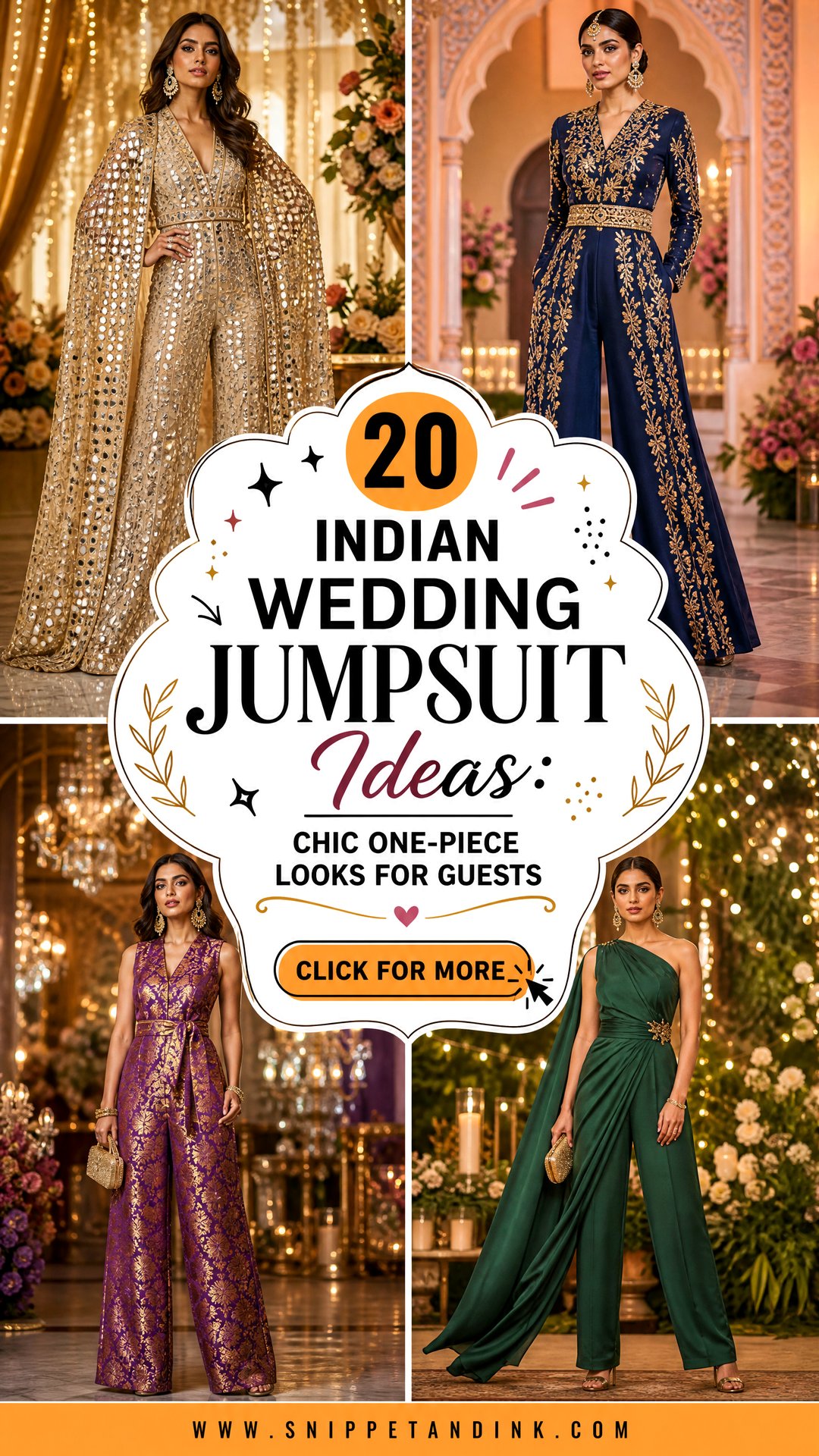 20 Indian Wedding Jumpsuit Ideas Chic One-Piece Looks for Guests - 20 Indian Wedding Jumpsuit Ideas: Chic One-Piece Looks for Guests