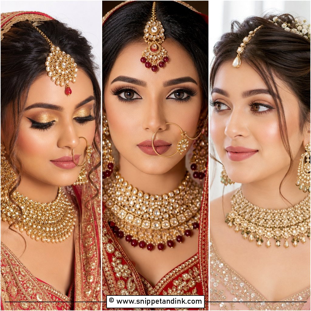 20 Indian Wedding Makeup Bridal Looks Brown Skin To Glow