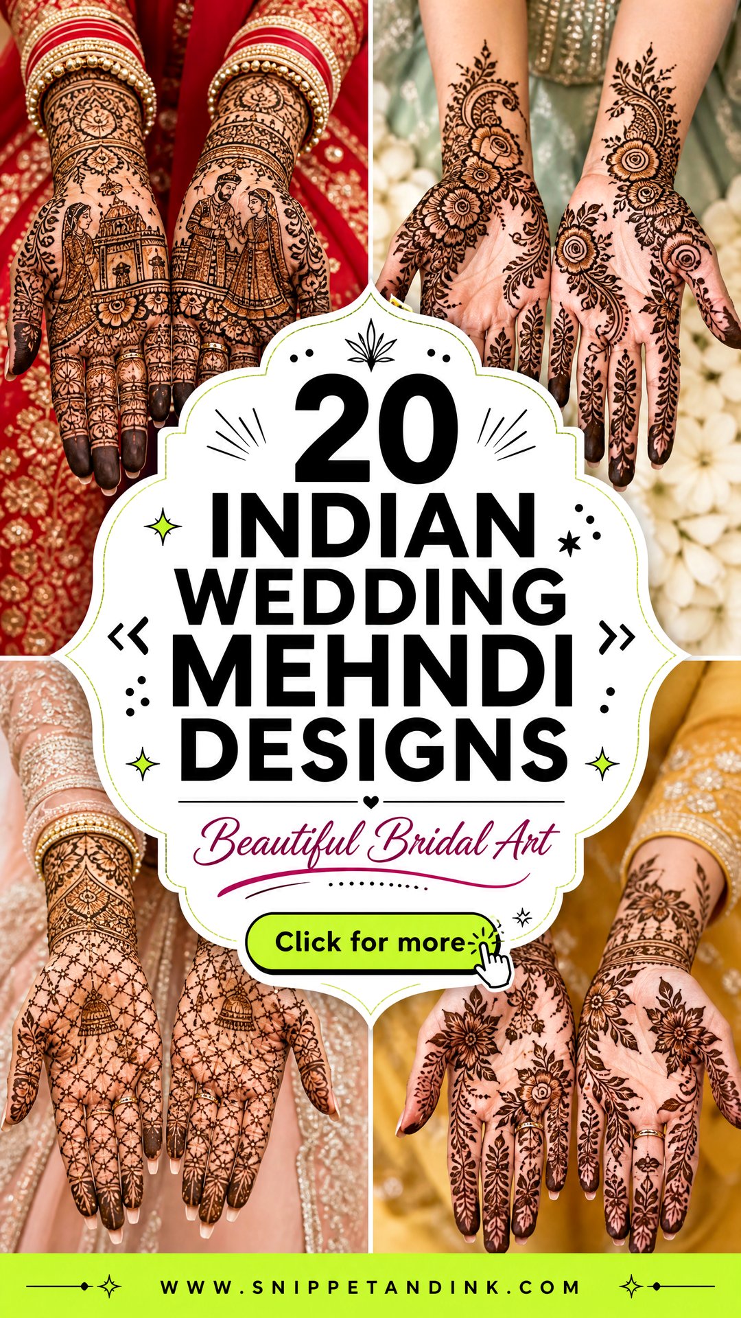 20 Indian Wedding Mehndi Designs for Beautiful Bridal Art - 20 Indian Wedding Mehndi Designs for Beautiful Bridal Art