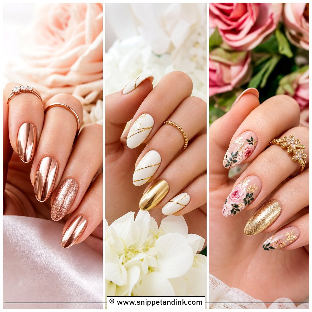 20 Indian Wedding Nails Bridesmaid Looks for Every Outfit