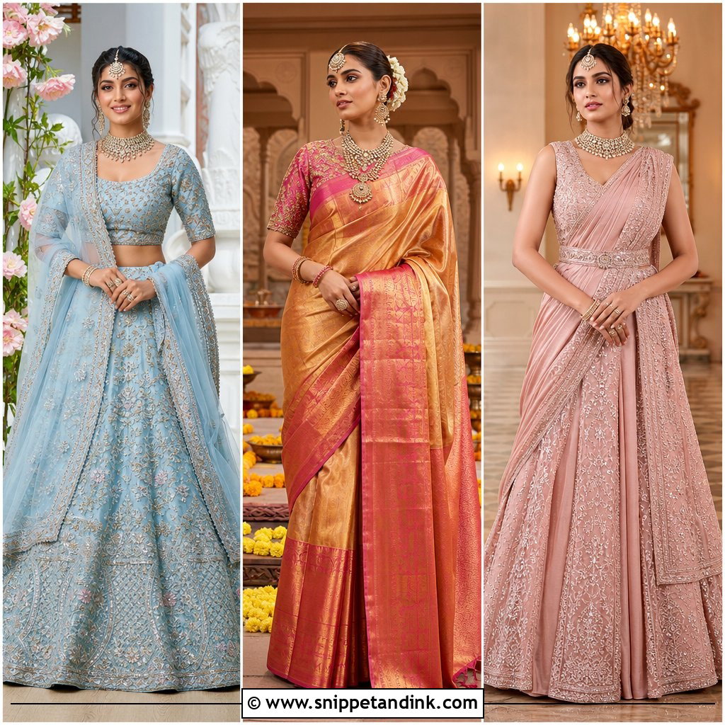 20 Indian Wedding Outfits for Bride: Stunning Bridal Style Guide