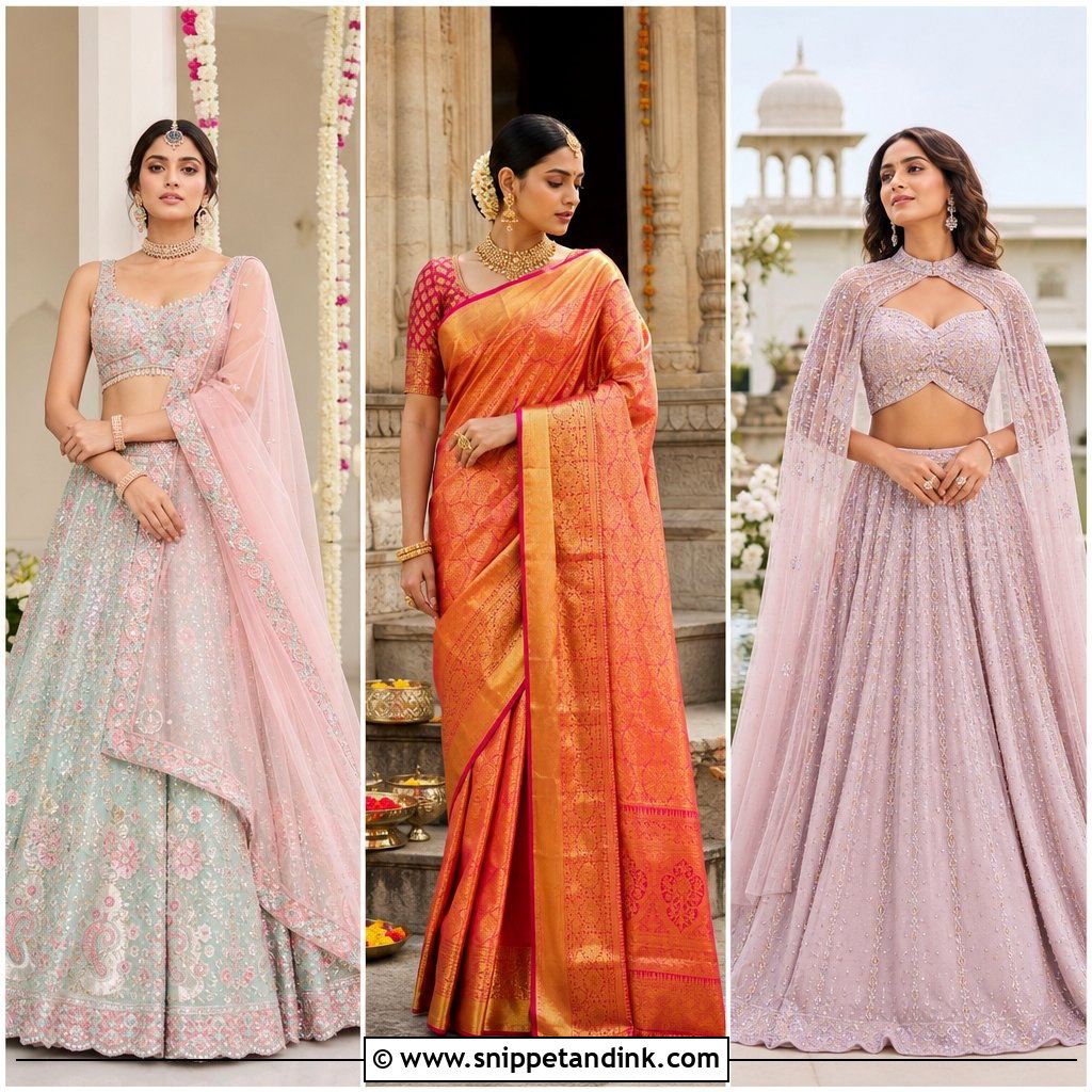 20 Indian Wedding Party Outfits: Glamorous Guest Looks to Try