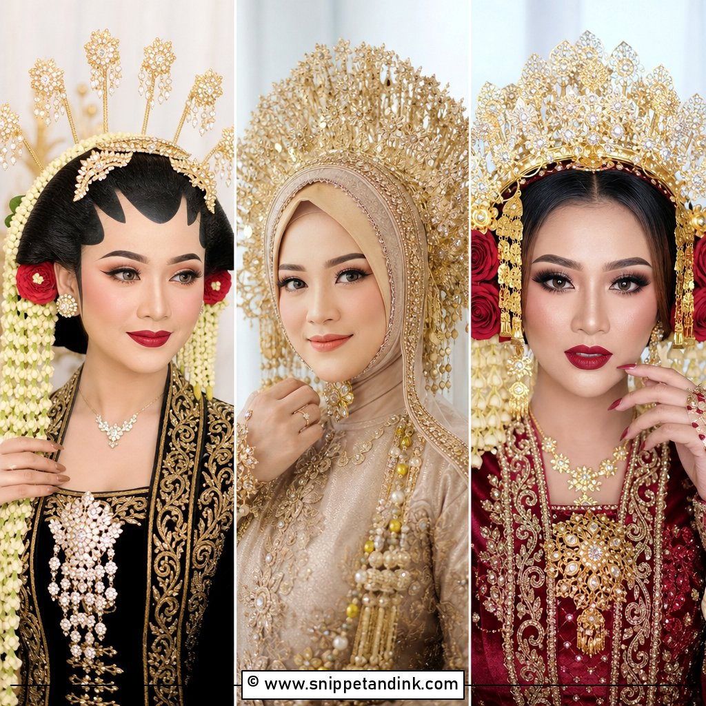 20 Indonesia Wedding Makeup Ideas for a Radiant Bride