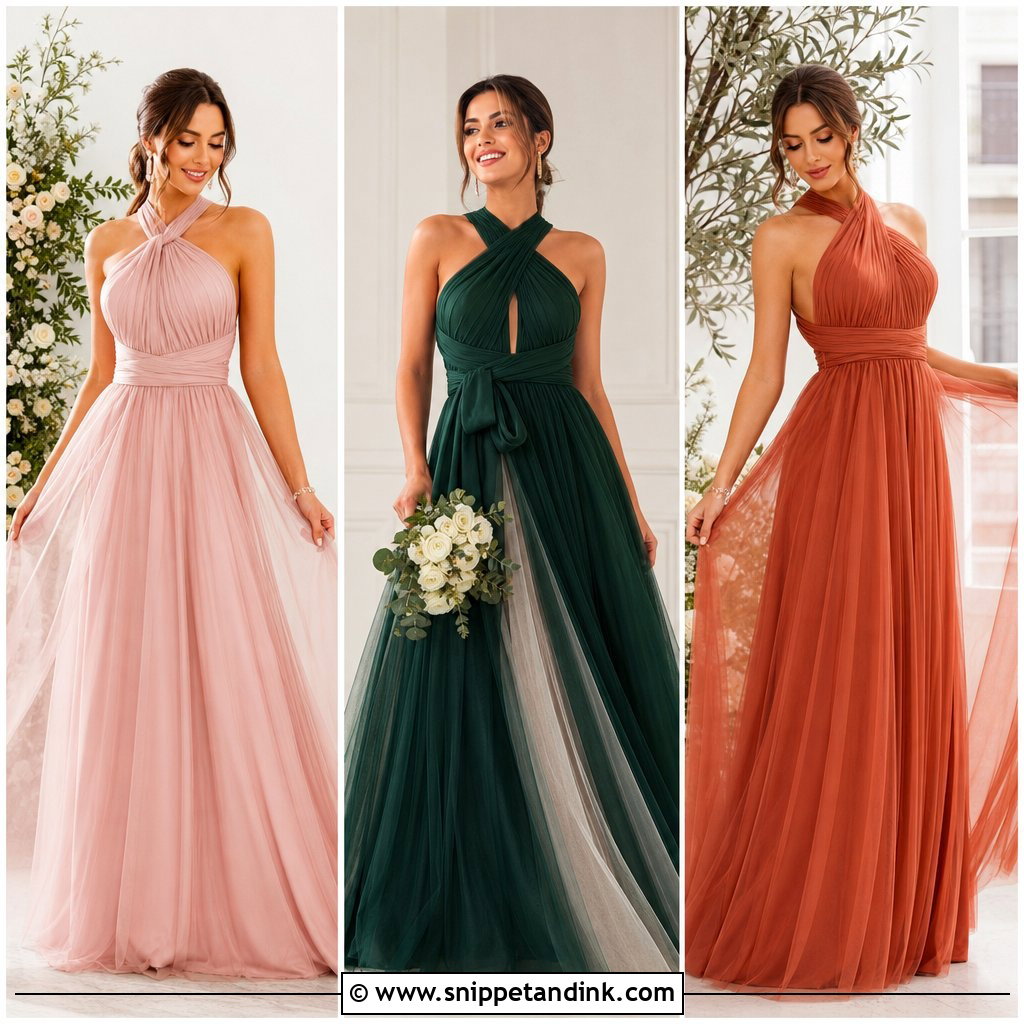 20 Infinity Dress with Tulle Ideas for Dreamy Bridesmaids
