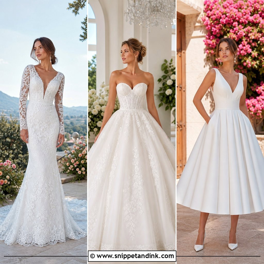 20 Inverted Triangle Wedding Dress Ideas for a Flattering Fit