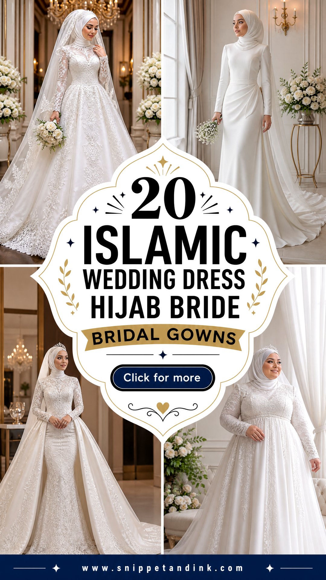 20 Islamic Wedding Dress Hijab Bride Bridal Gowns Edit - 20 Islamic Wedding Dress Hijab Bride Bridal Gowns: Edit