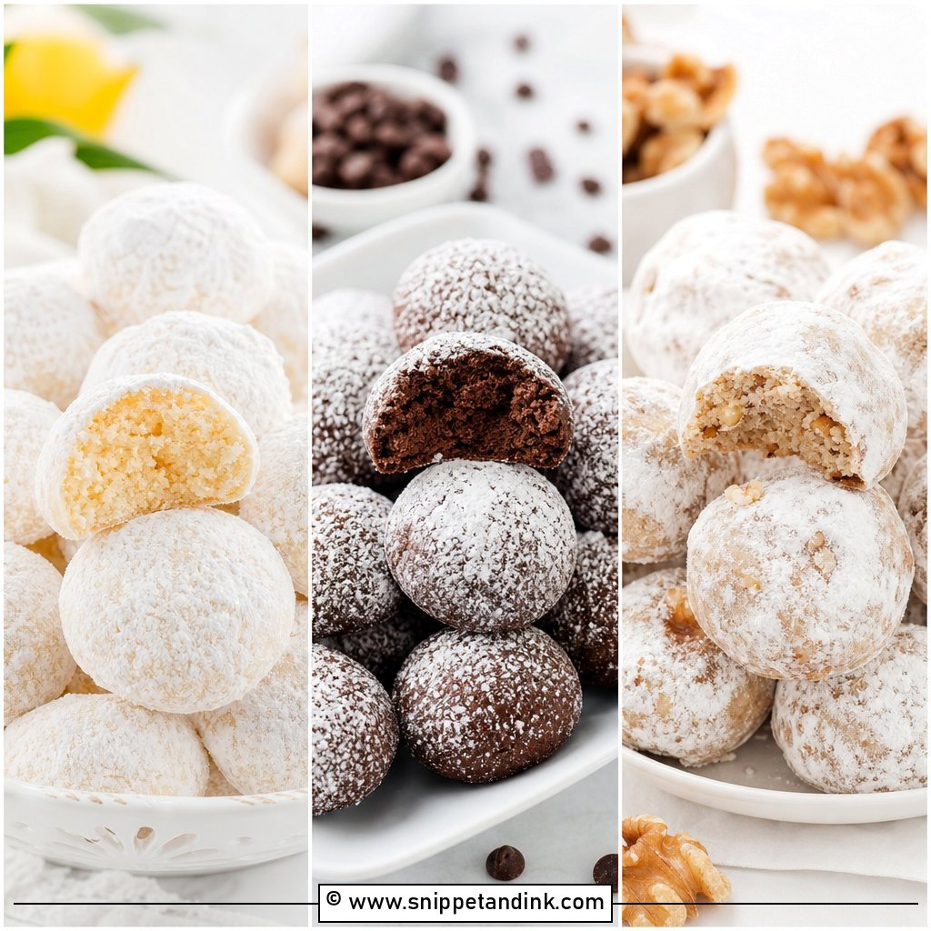 20 Italian Wedding Cookies for a Sweet Dessert Table