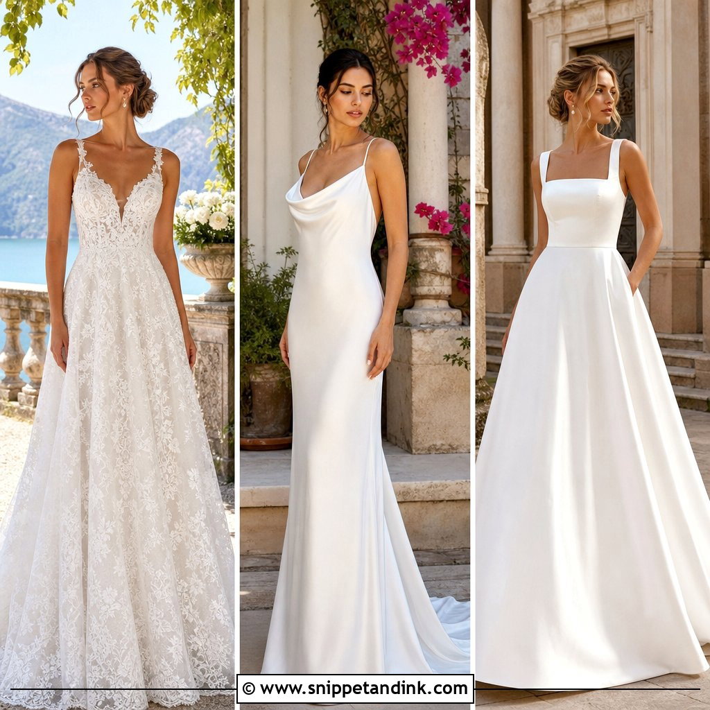 20 Italian Wedding Dresses for an Elegant, Timeless Bridal Look