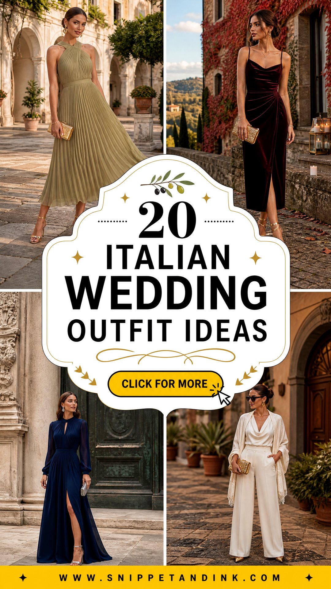 20 Italian Wedding Outfit Ideas for Effortless Guest Style - 20 Italian Wedding Outfit Ideas for Effortless Guest Style